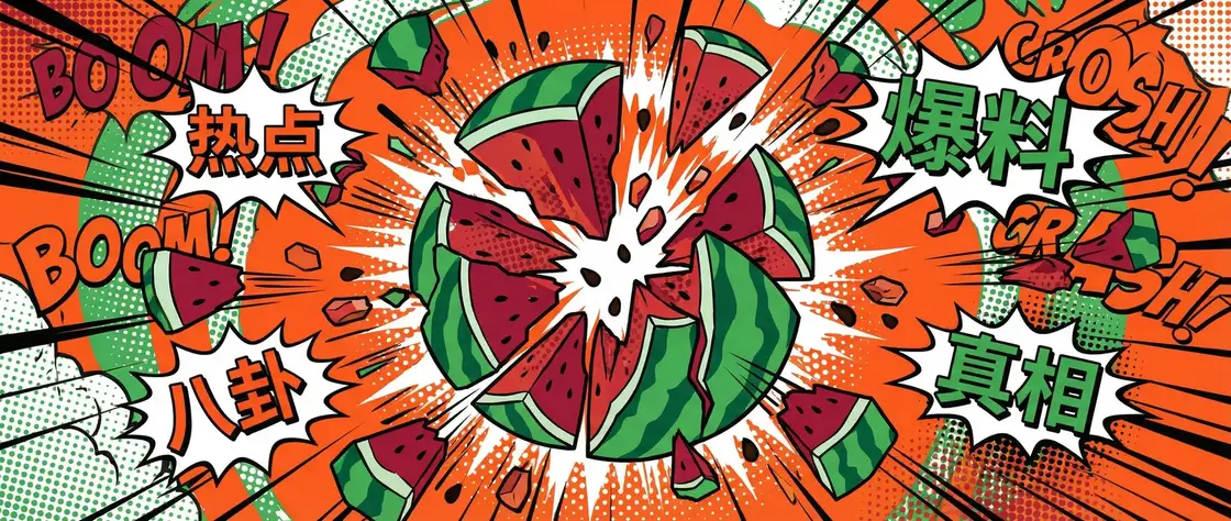 白上咲花 今日头瓜爆炸漫画横幅